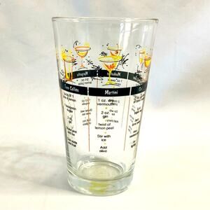 Classic Cocktail Recipe Glass